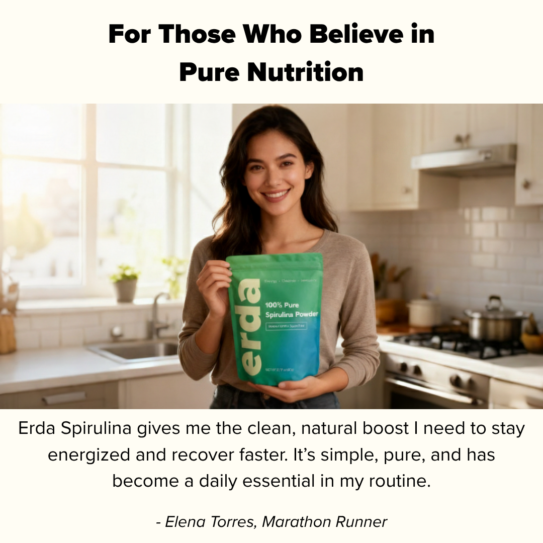 100% Pure Spirulina Powder